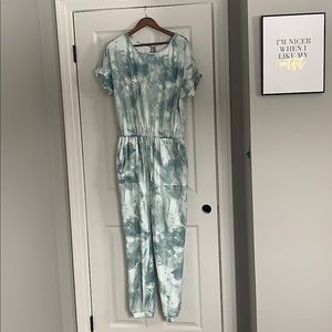 Super soft tie-dye romper